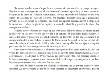 Descripción del Ricardo Shelly Correa en palabras de su mujer, Margarita Ruiz de Lihory,  recogida en el libro de Gadea Fitera.