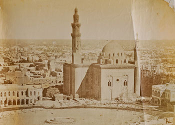 Mezquita de Uthman Katkhuda en El Cairo, Egipto.