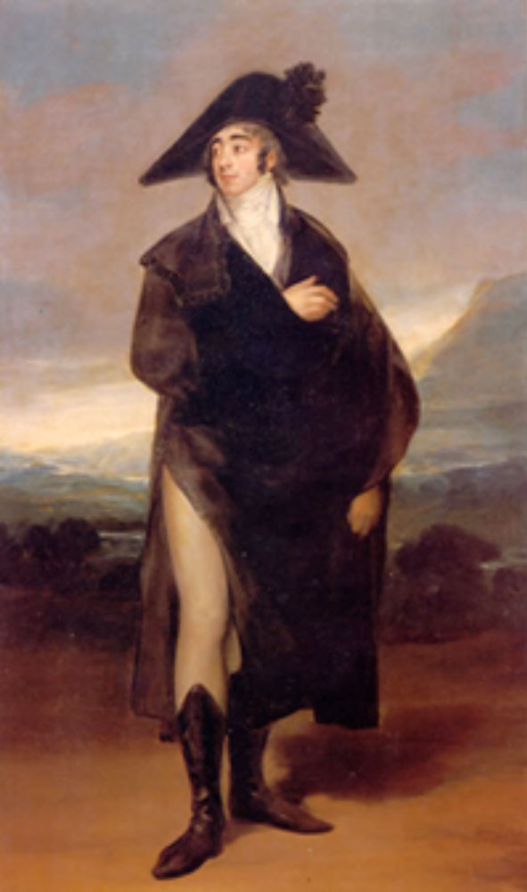 I Duque de Fernán Núñez, antepasado del marido de Juana Shelly MacCarthy, pintado por Goya.