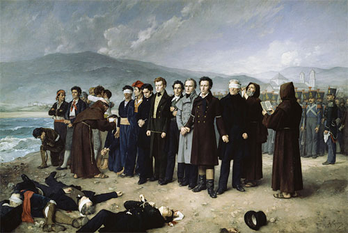 Fusilamiento de José María Torrijos.