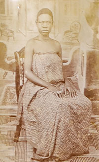 Mujer de Corisco, Guinea.
