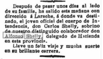 Nota de prensa sobre la visita efectuado por Carlos Shelly Correa a su hermano de Alfonso Shelly Correa.