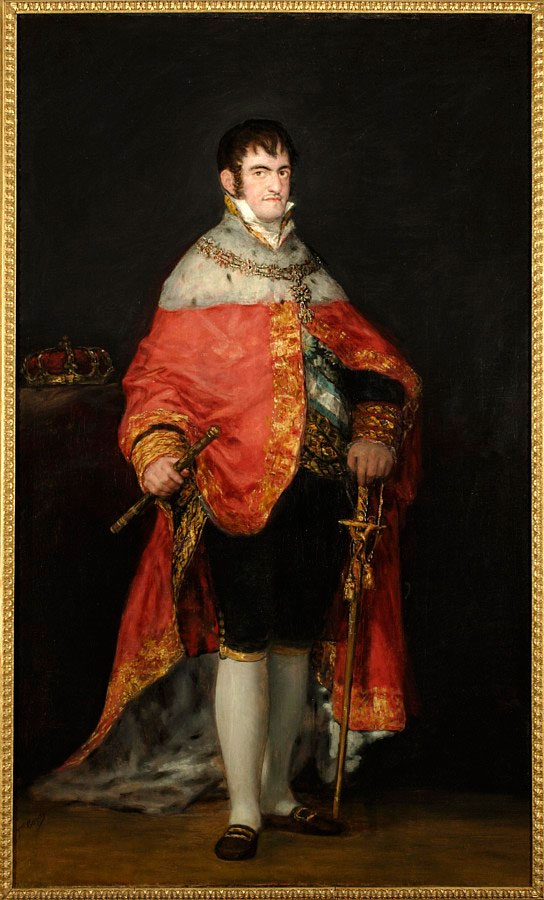 La corte de Fernando VII