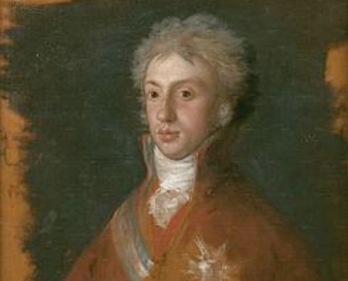 <b>1)</b> Luís de Borbón, príncipe de Etruria.