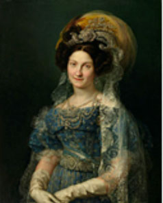 María Cristina, esposa de Fernando VII.