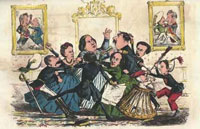 Caricaturas de Isabel II