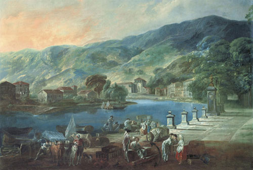 Luís Paret: Arenal, en el Bilbao de finales del siglo XVIII.