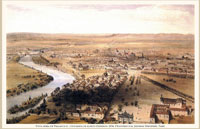 Valladolid. Litografía de Alfred Guesdon (1853)